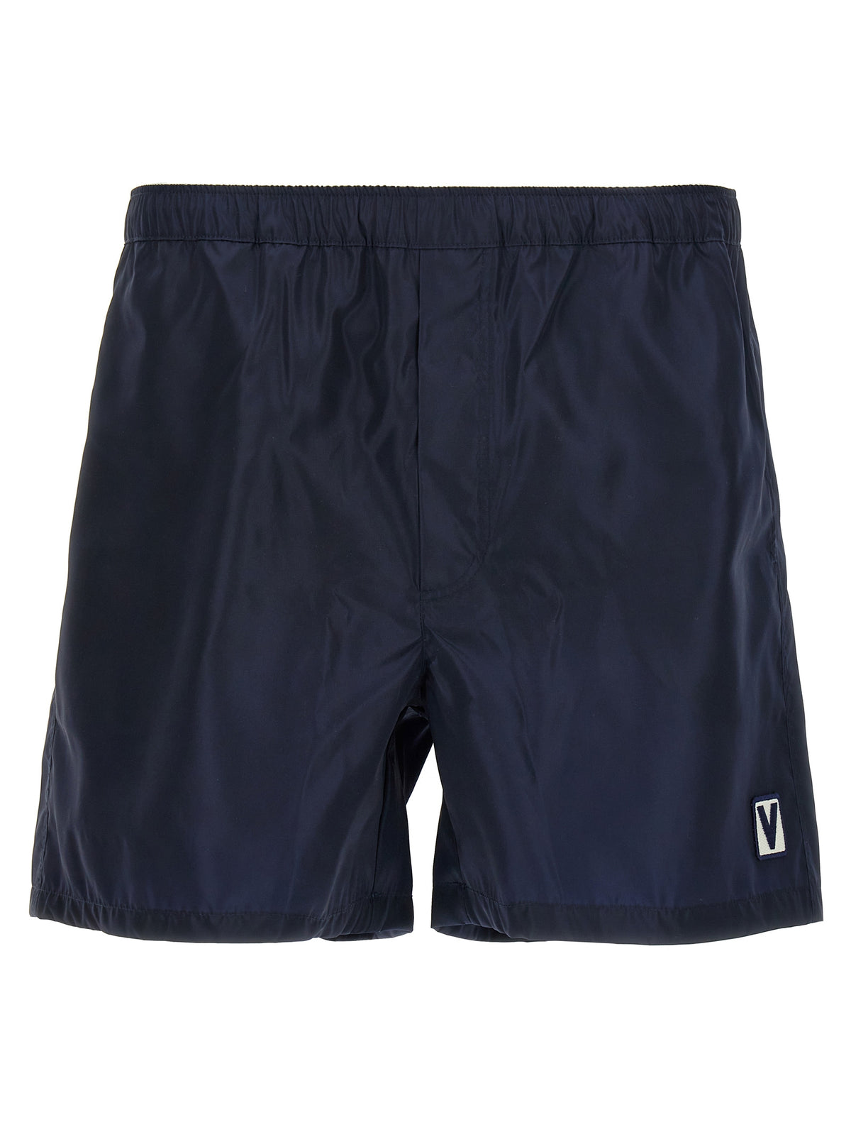 Short de bain Valentino Garavani en polyamide bleu