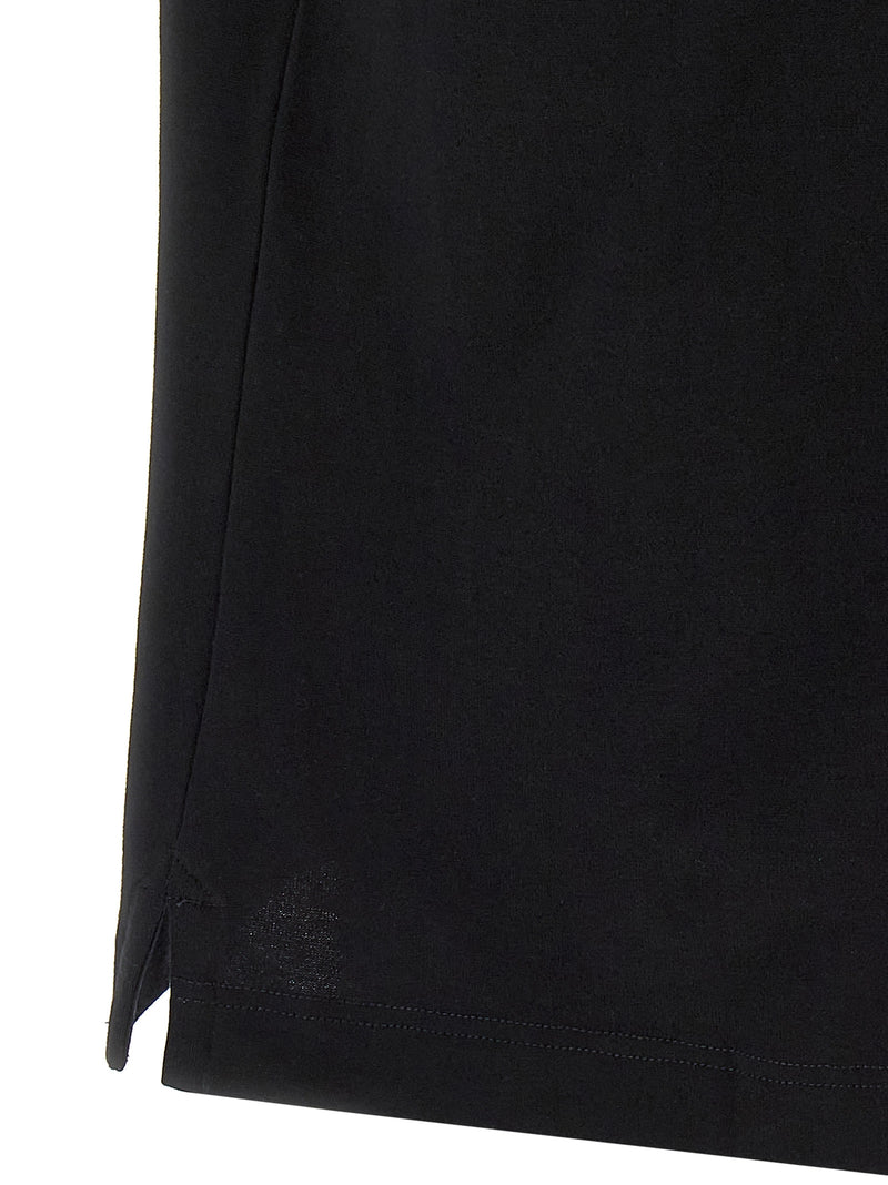 T-shirt bicolore en coton Alexander McQueen