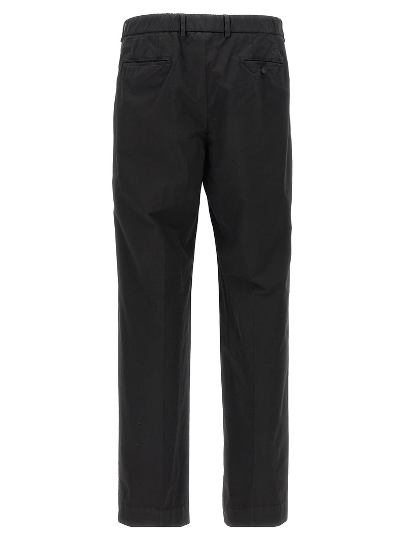 CELLAR DOOR Pantalon décontracté en coton noir