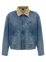 Maison Margiela Blue Cotton Denim Jacket