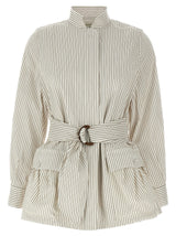 Blouson Fendi en coton blanc