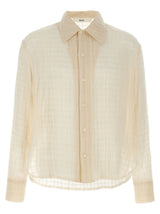 Chemisier en coton beige SÉFR