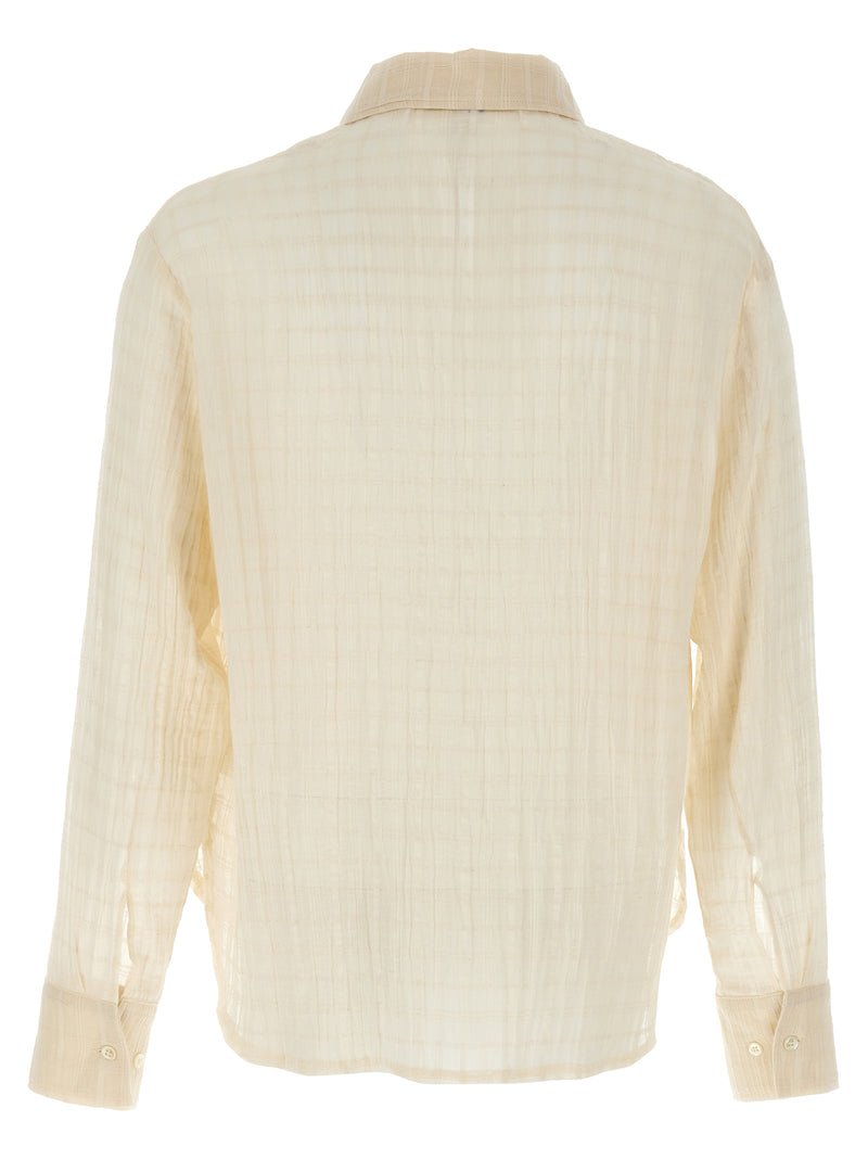 Chemisier en coton beige SÉFR