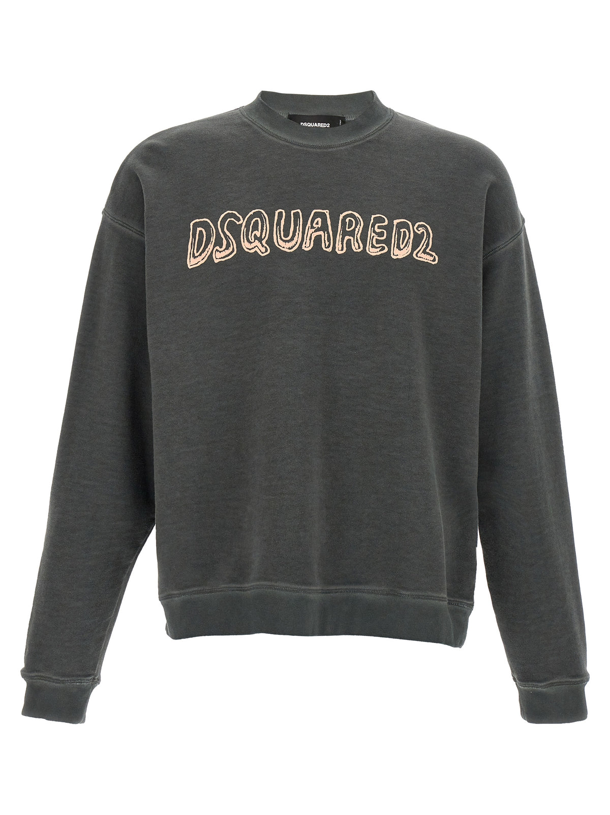 Sweat-shirt gris en coton Dsquared²