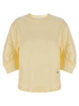 NUDE Beige Cotton T-Shirt