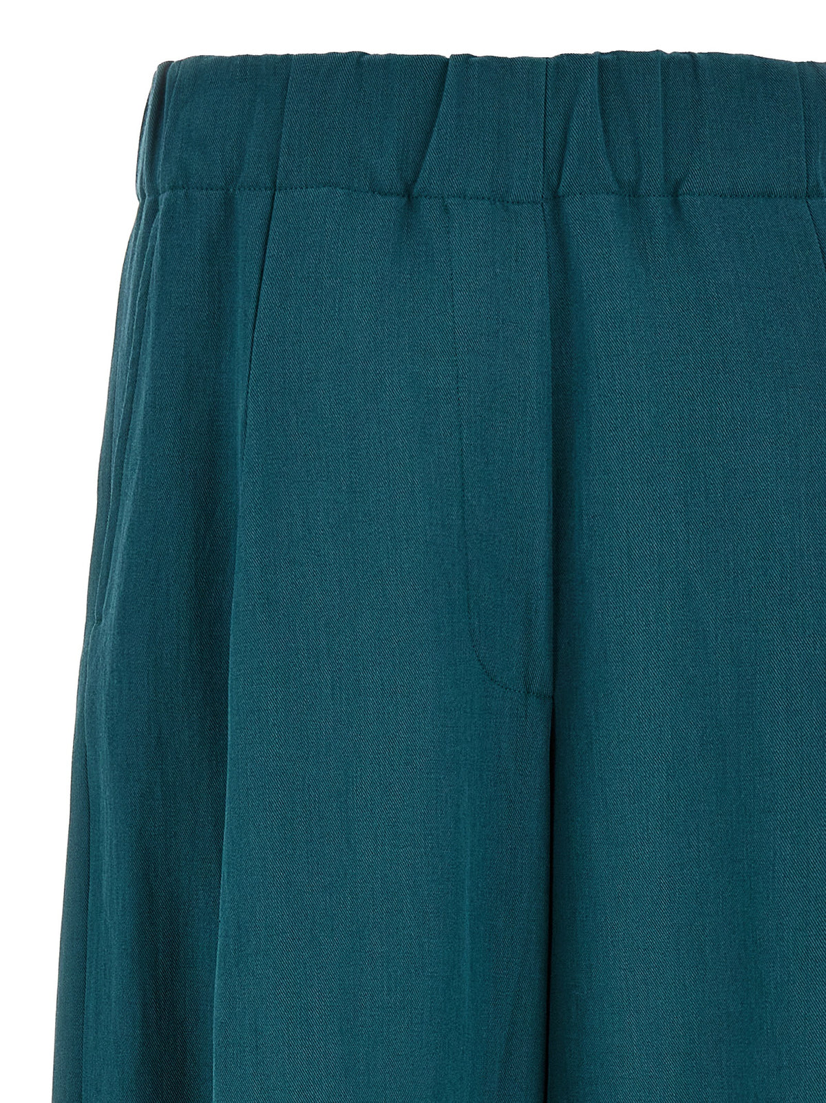 Dries Van Noten Bicolor Wool Casual Pants