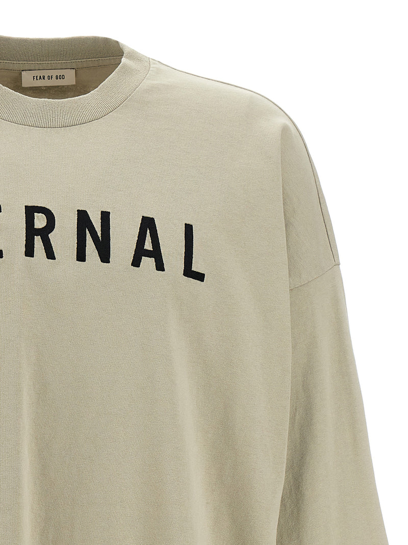 Fear Of God Gray Cotton T-Shirt