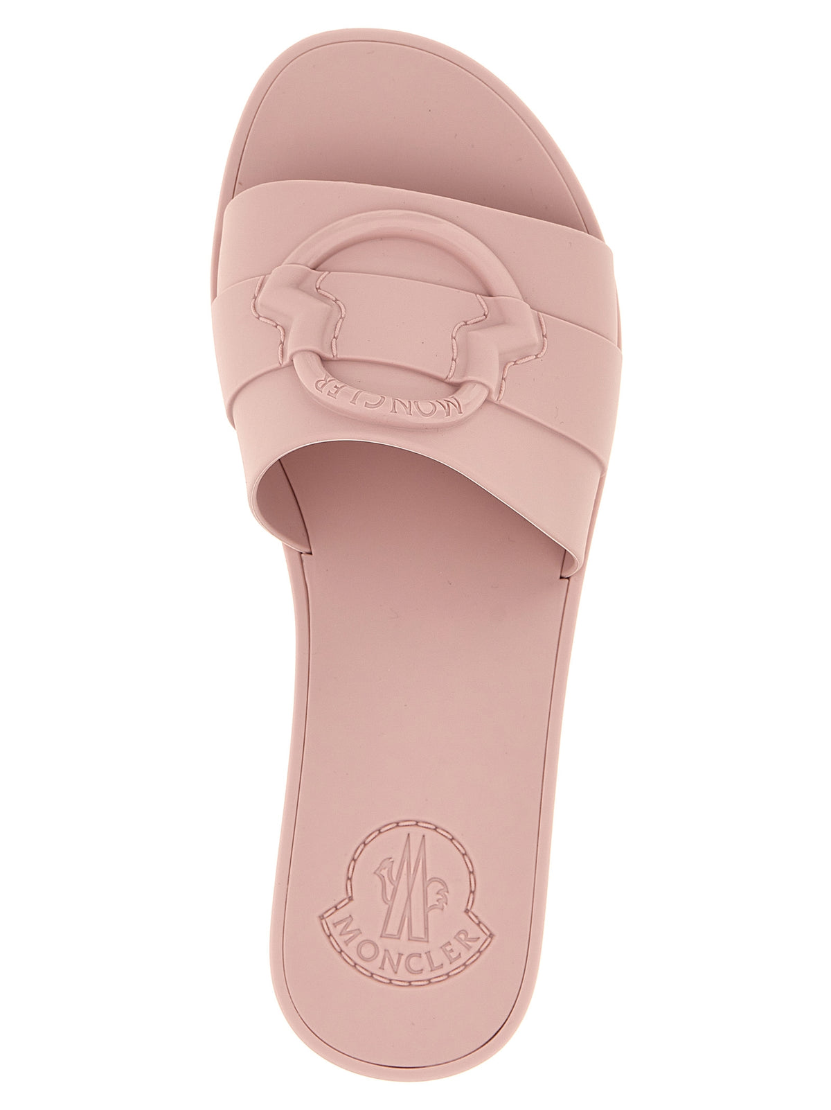 Moncler Multicolor Elastane Slides