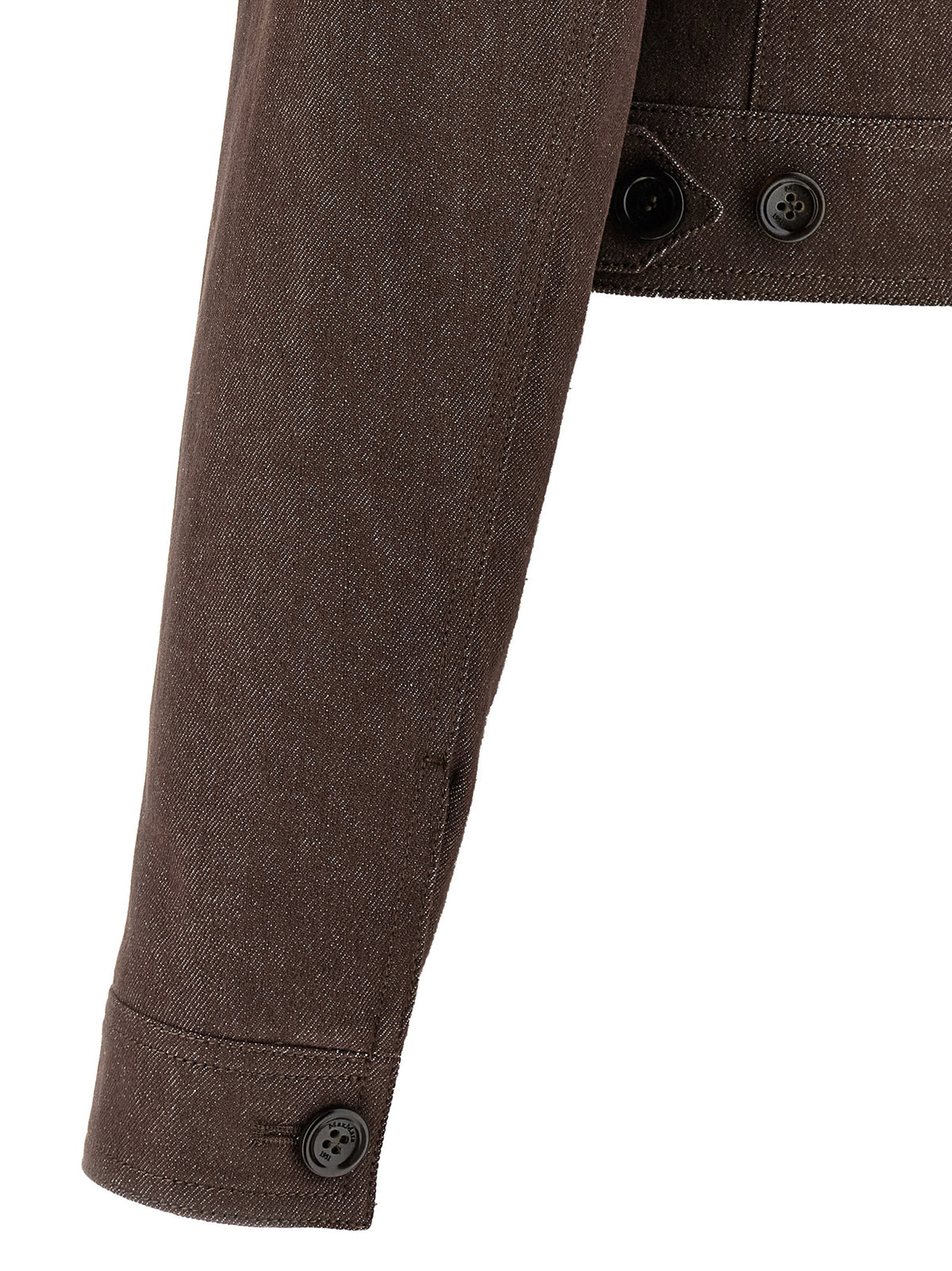 Max Mara Brown Cotton Blazer