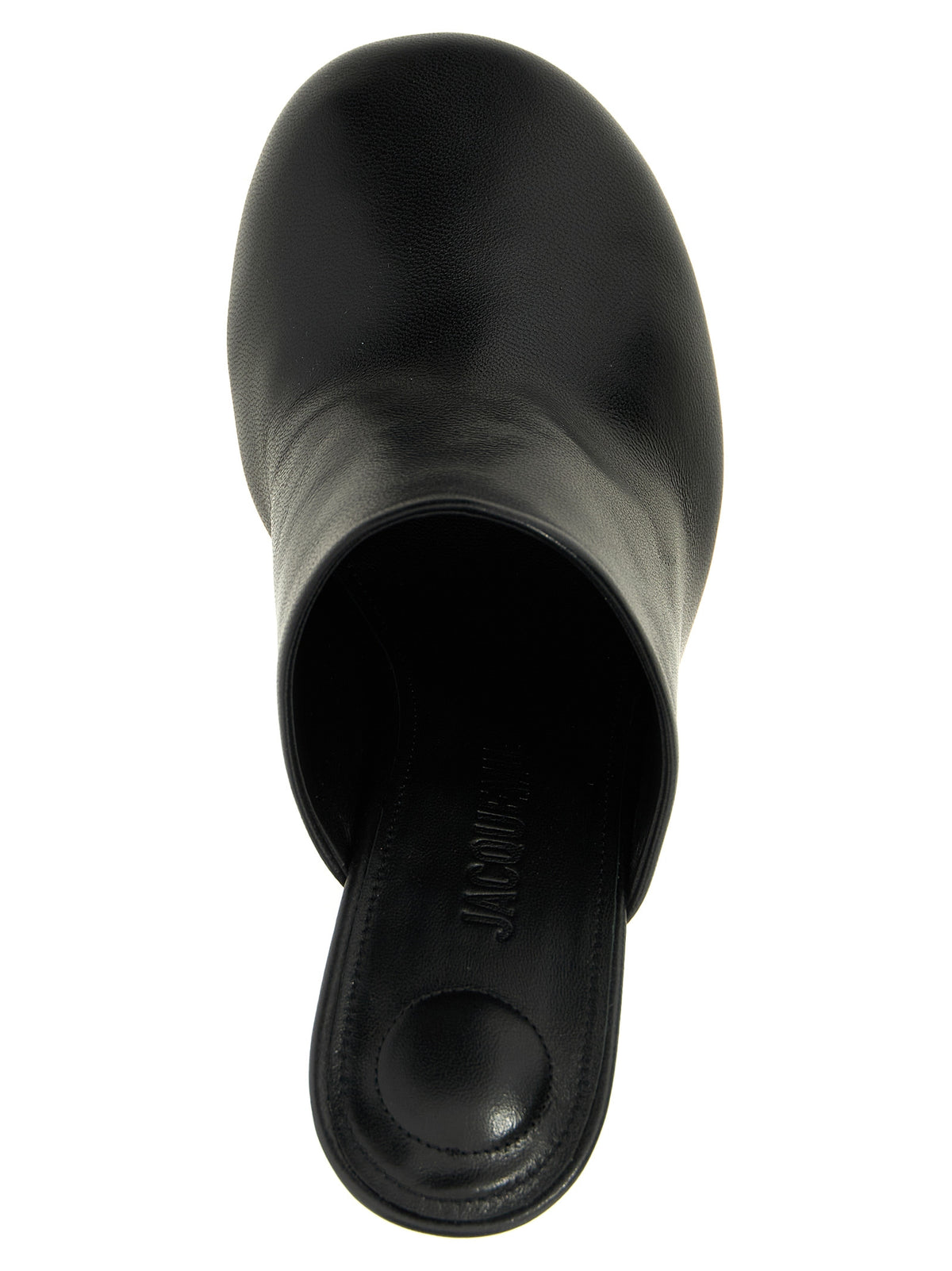 Jacquemus Black Lamb Leather High Heel Pumps