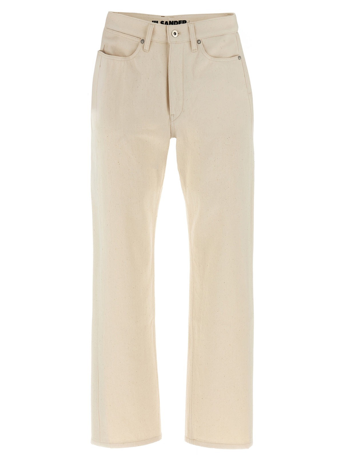 Jil Sander Beige Cotton Jeans Denim