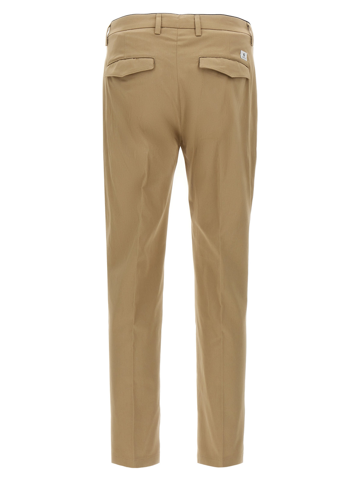 Department 5 Beige Cotton Cropped Pants