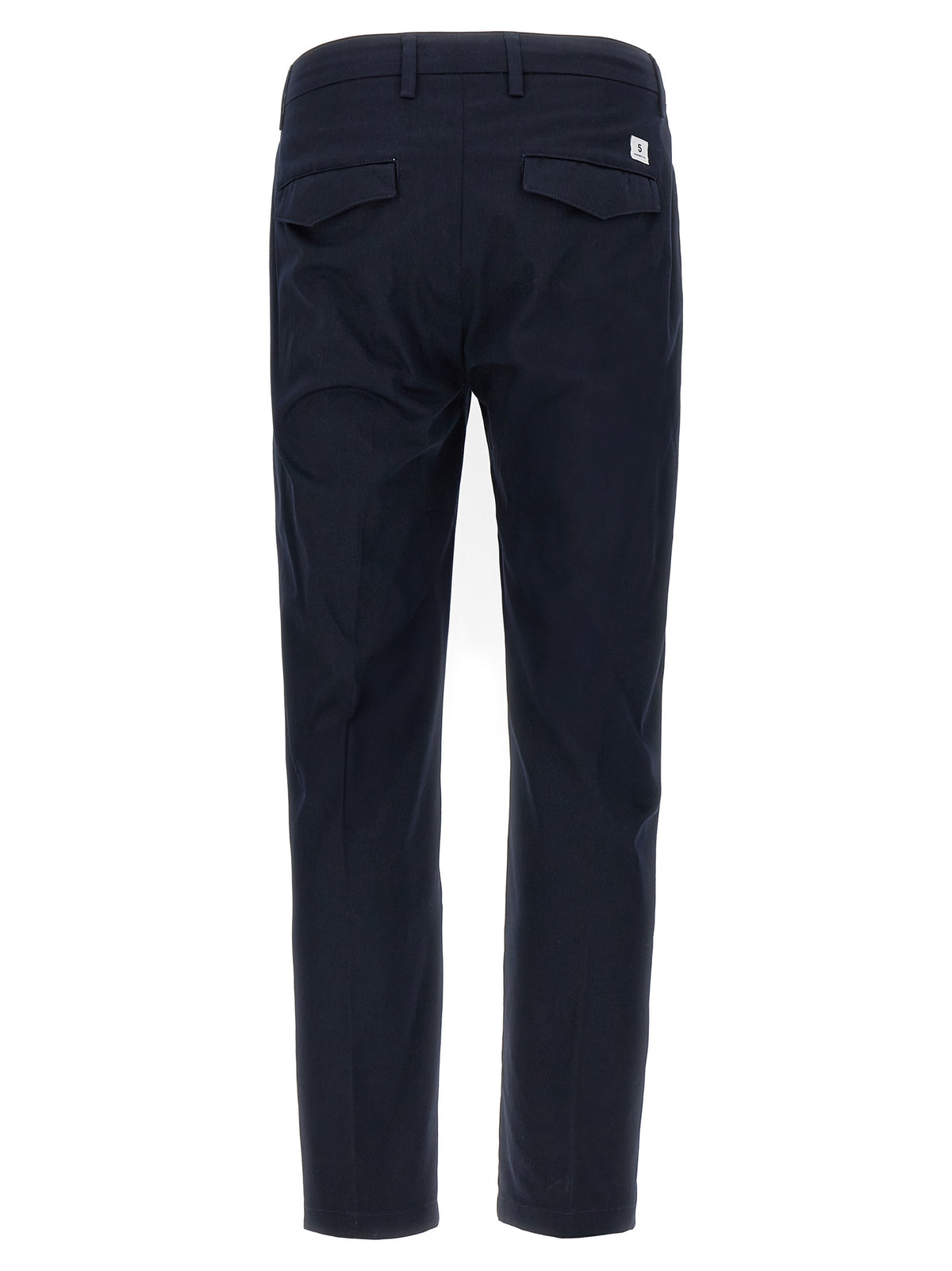 Department 5 Blue Cotton Cropped Pants