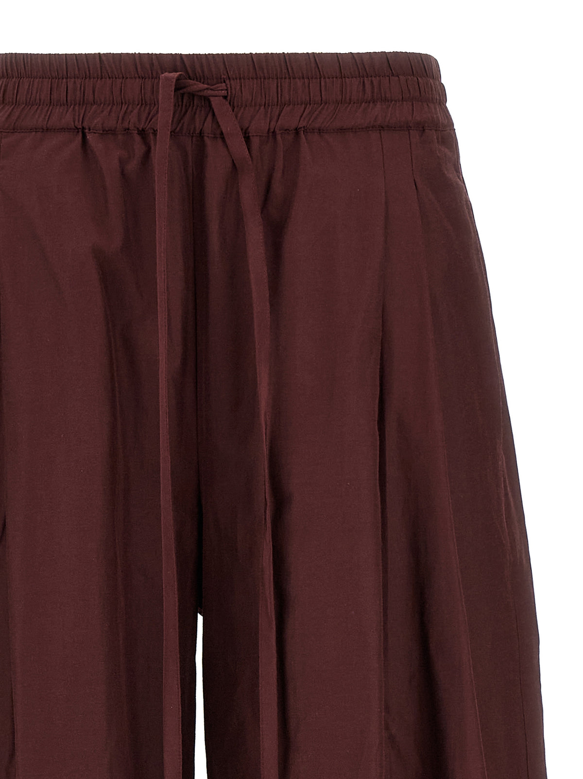 The Andamane Bordeaux Polyester Casual Pants
