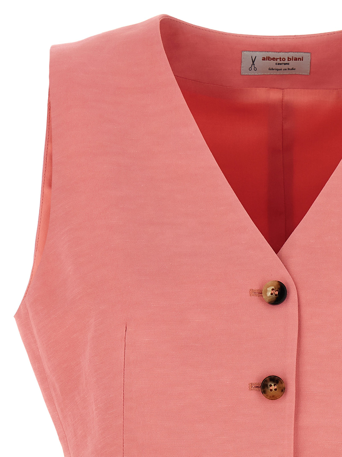 Alberto Biani Multicolor Viscose Sleeveless Jacket
