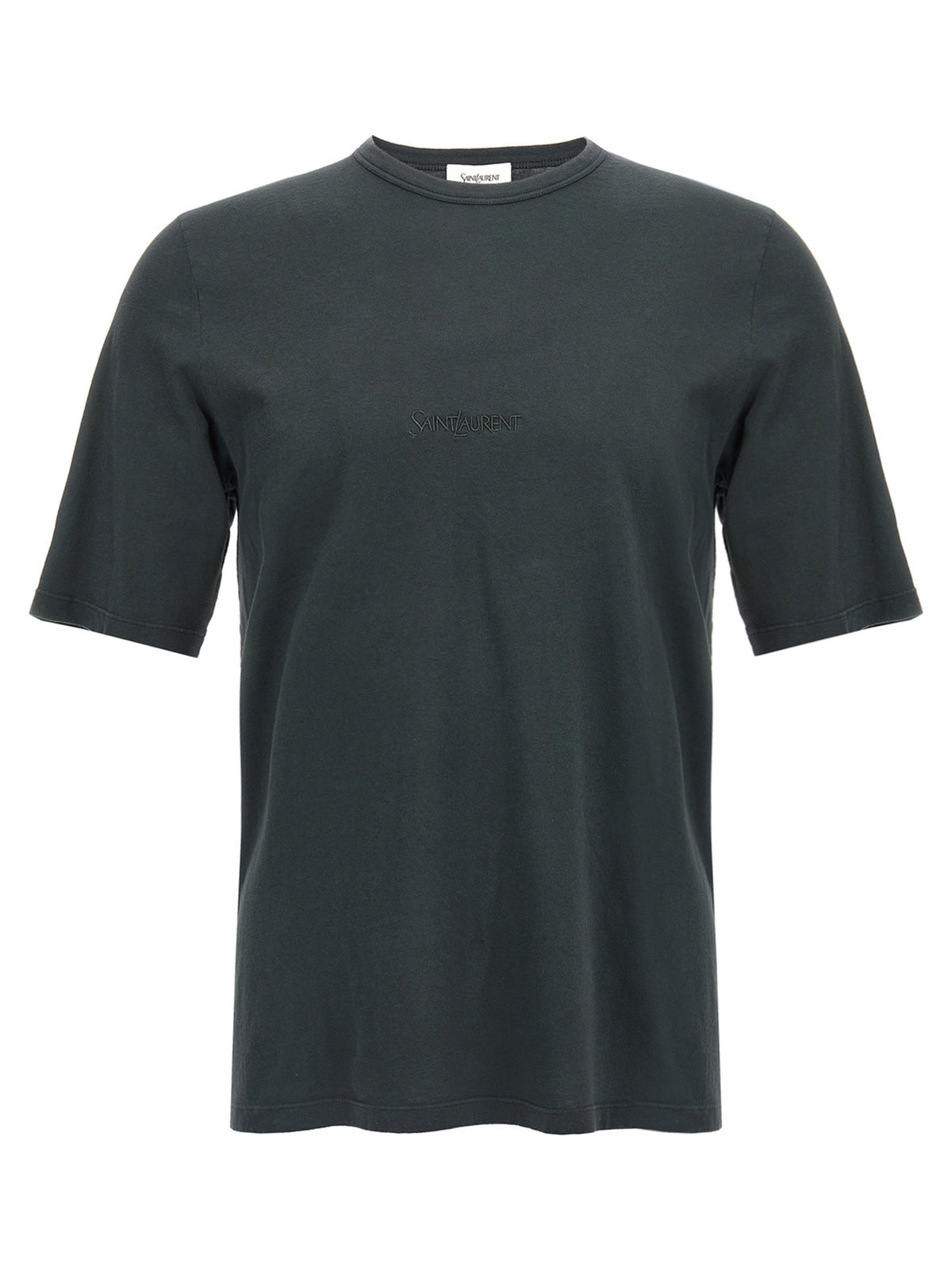 T-shirt Saint Laurent en coton noir