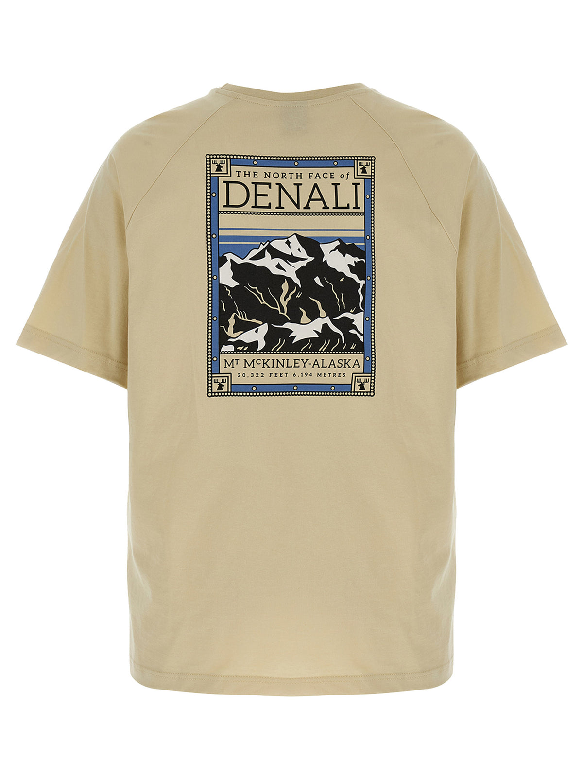 T-shirt en coton beige The North Face