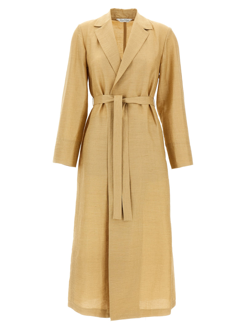Manteau Max Mara en Fluorofibre Beige