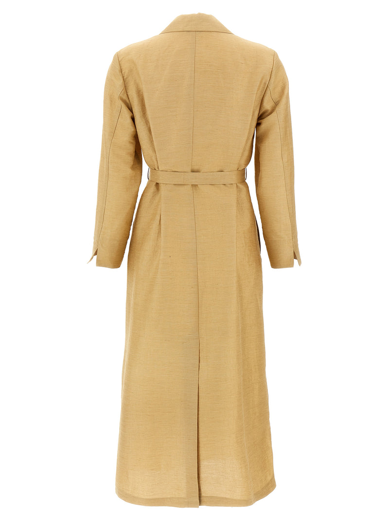 Manteau Max Mara en Fluorofibre Beige