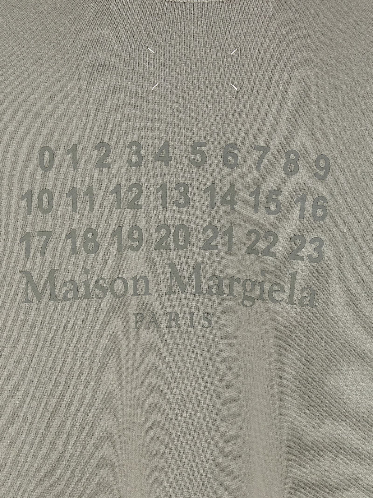 Maison Margiela Gray Cotton Sweatshirt