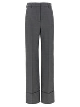 Pantalon de costume Valentino Garavani gris en laine vierge