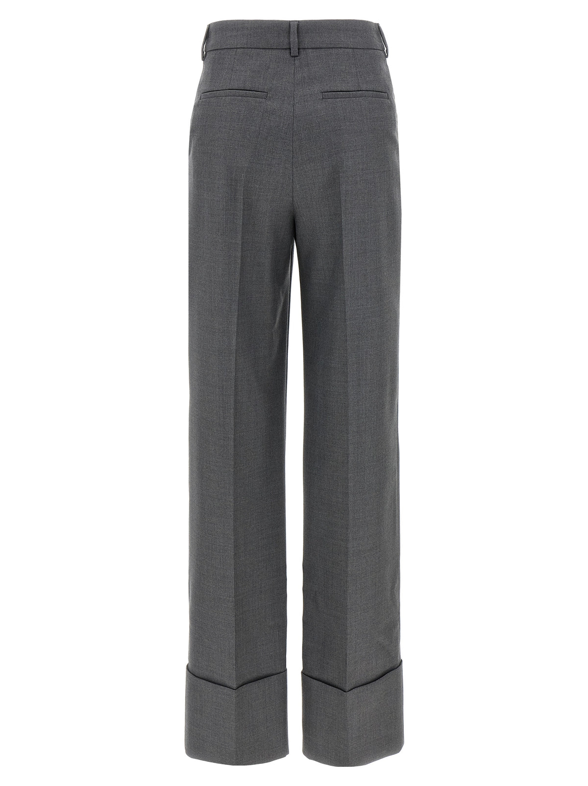 Pantalon de costume Valentino Garavani gris en laine vierge