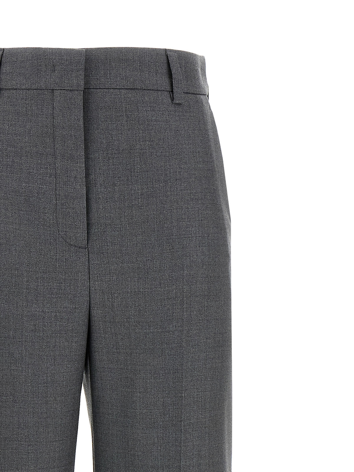 Pantalon de costume Valentino Garavani gris en laine vierge