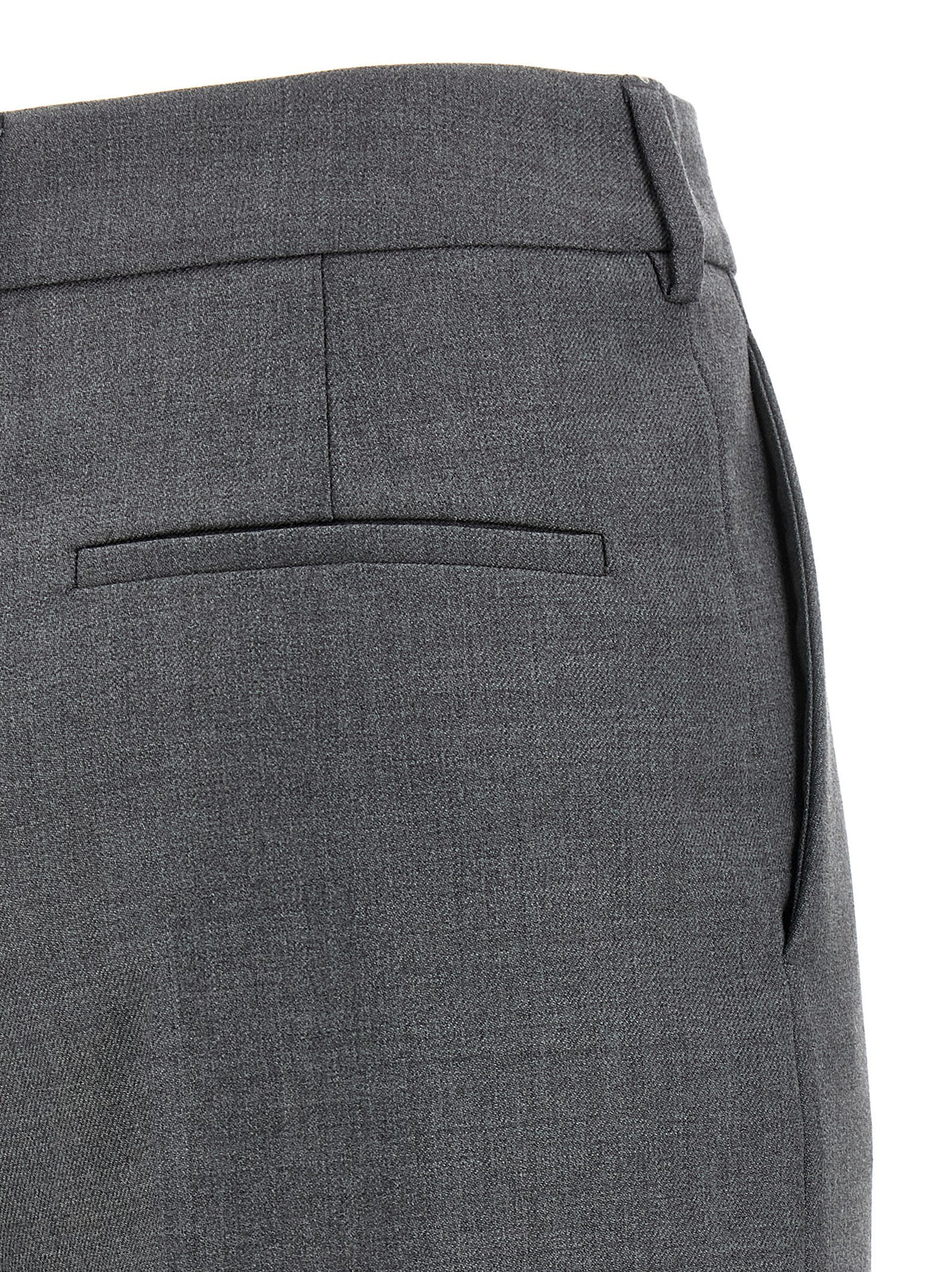 Pantalon de costume Valentino Garavani gris en laine vierge