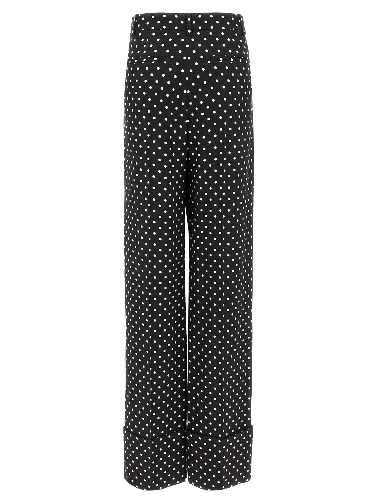 Valentino Garavani Bicolor Viscose Casual Pants