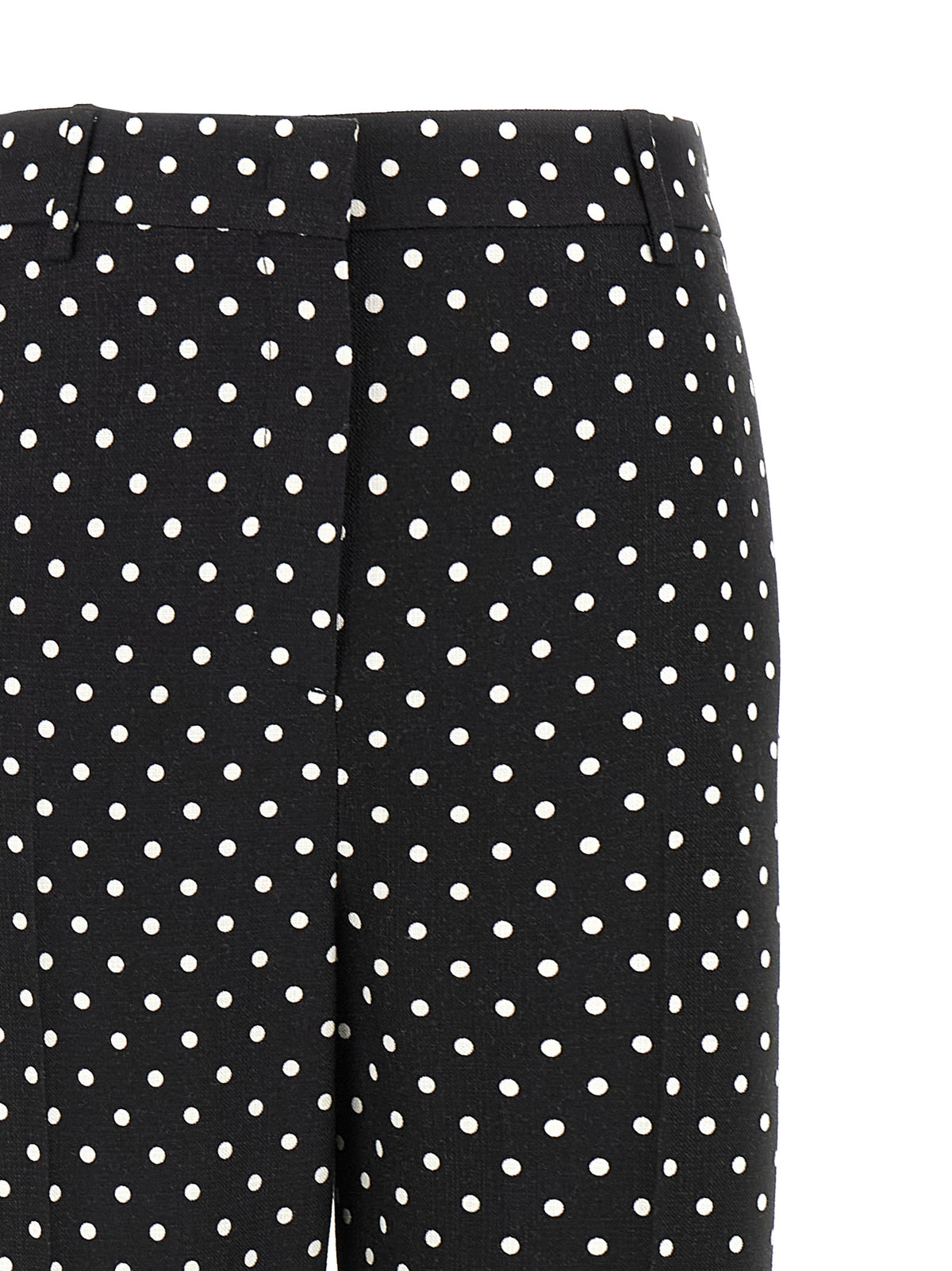 Valentino Garavani Bicolor Viscose Casual Pants
