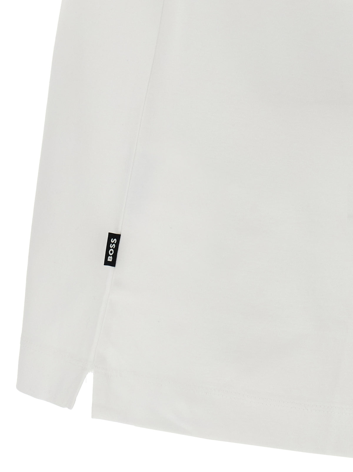 Hugo Boss White Cotton T-Shirt