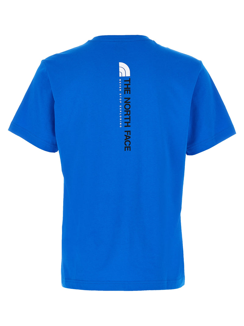 T-shirt en coton bleu The North Face