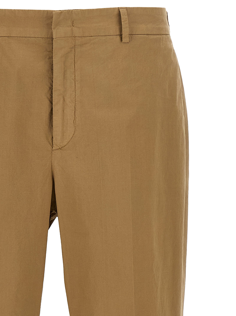 CELLAR DOOR Pantalon Décontracté Beige en Coton