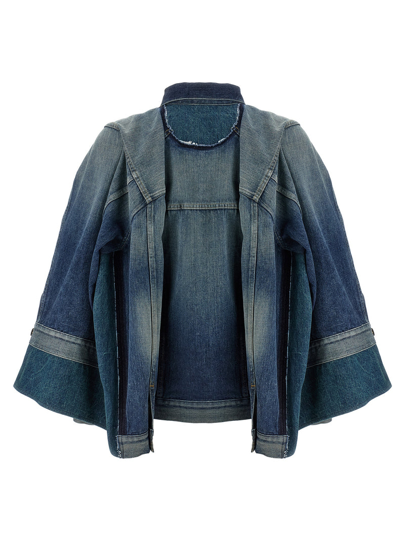 Junya Watanabe Blue Cotton Denim Jacket