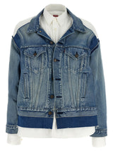 Junya Watanabe Multicolor Cotton Denim Jacket
