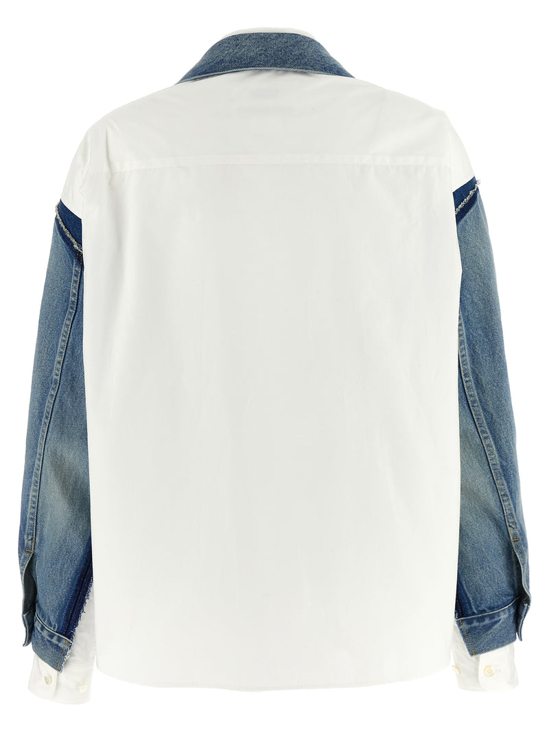 Junya Watanabe Multicolor Cotton Denim Jacket