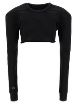 Rick Owens Black Cotton Cardigan