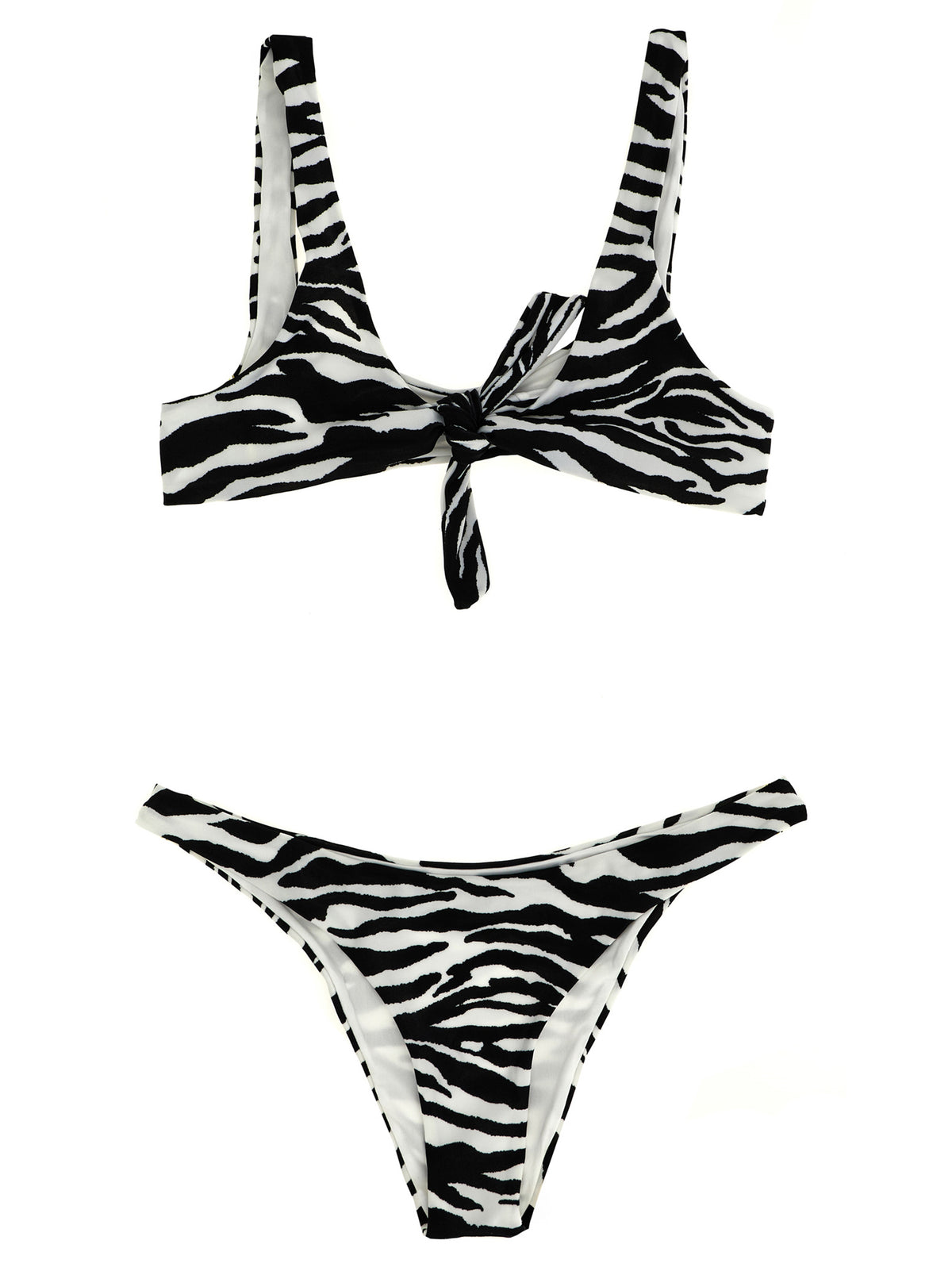 The Attico Bicolor Polyamide Bikini