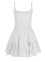 Giovanni Bedin White Polyester Short Dress