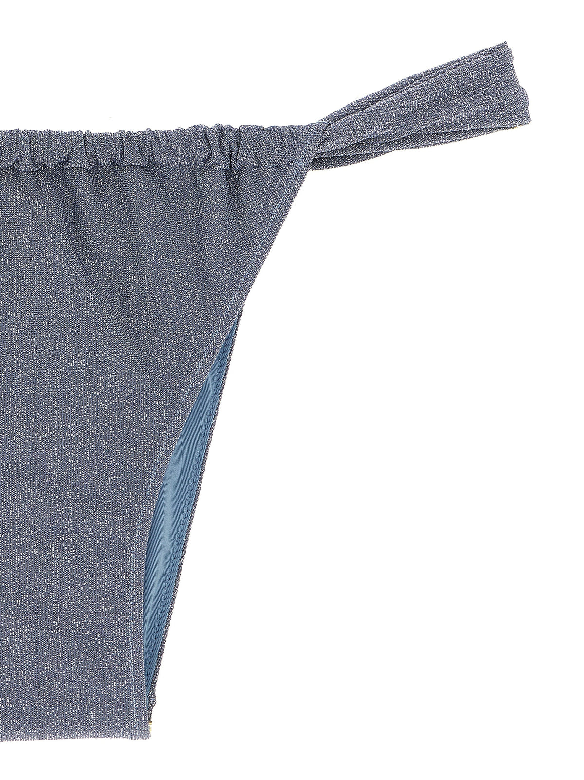 Slip de bain MC2 Saint Barth en polyamide bleu