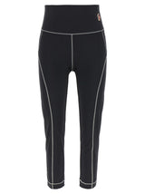 Moncler Grenoble Black Polyamide Leggings