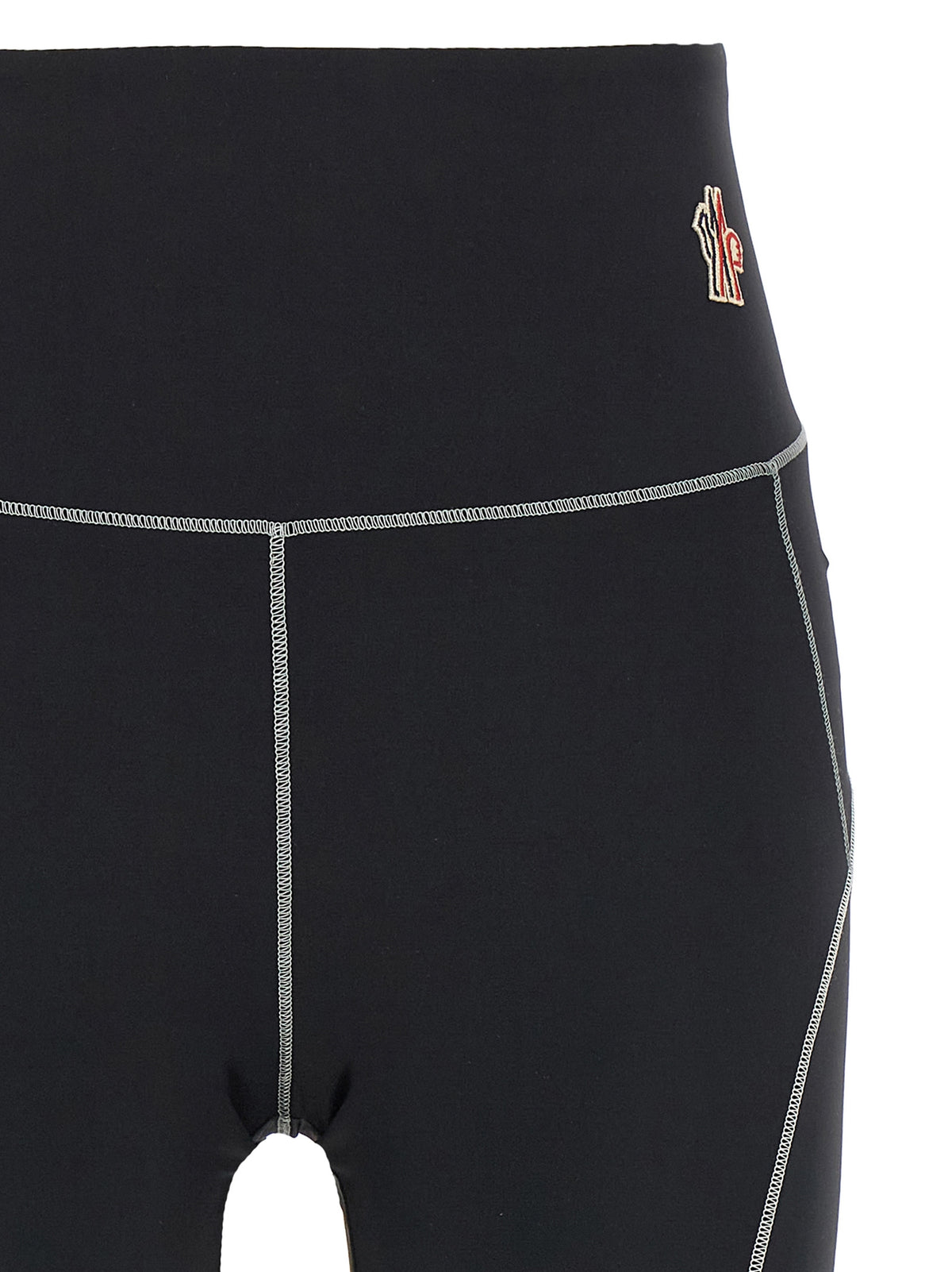 Moncler Grenoble Black Polyamide Leggings