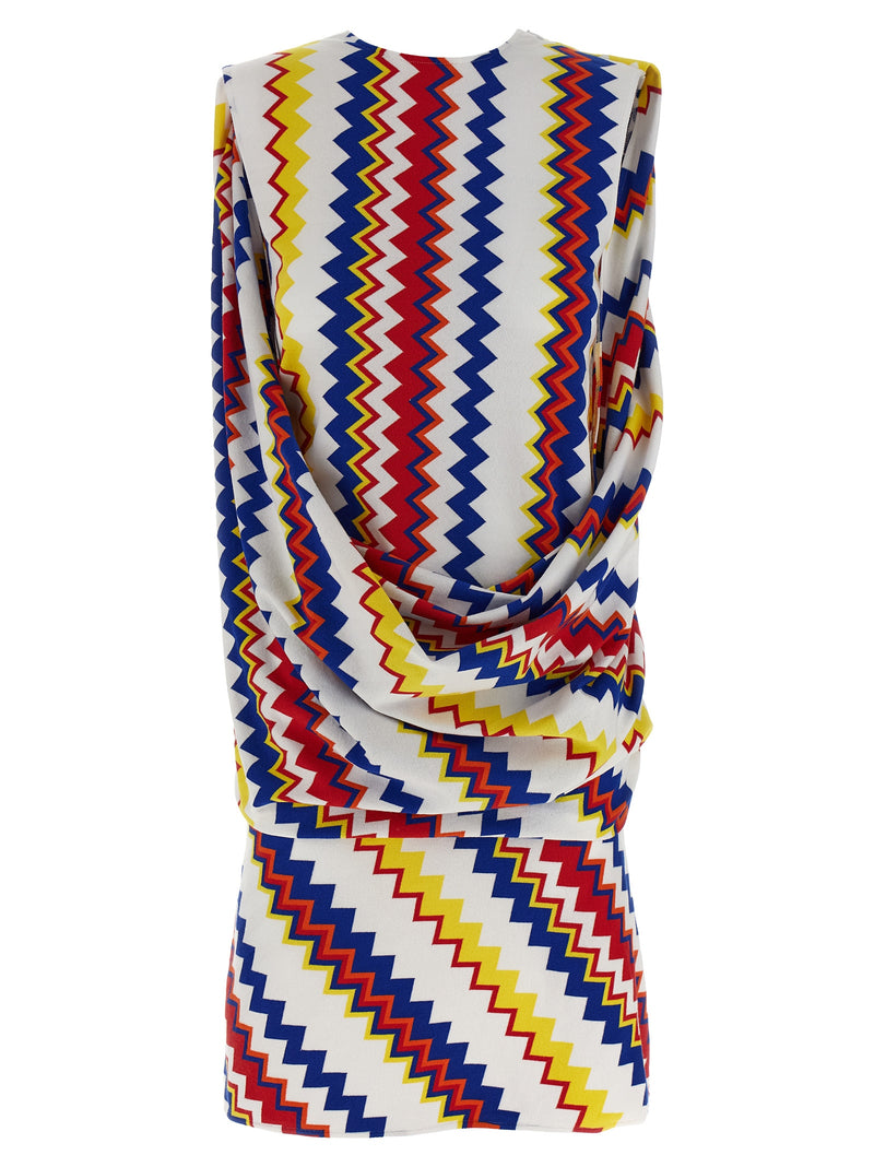 Missoni Multicolor Viscose Short Dress