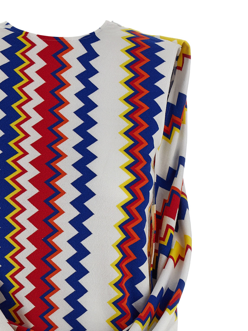 Missoni Multicolor Viscose Short Dress