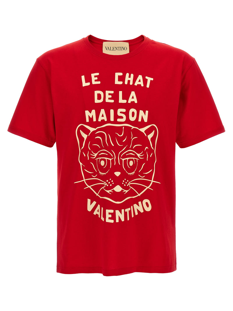 Valentino Garavani Multicolor Cotton T-Shirt for Men