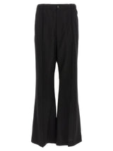 Marni Black Virgin Wool Casual Pants