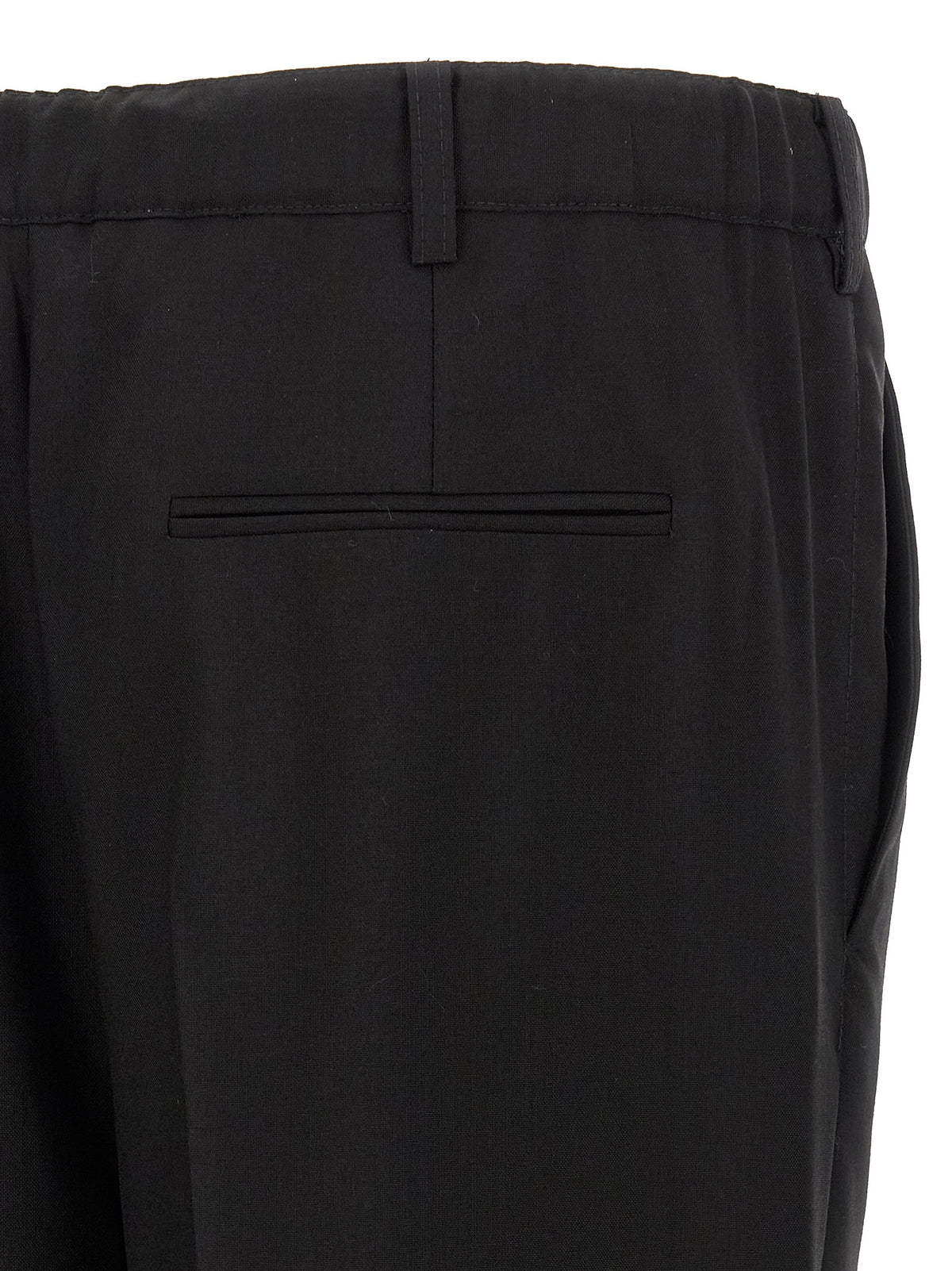 Marni Black Virgin Wool Casual Pants