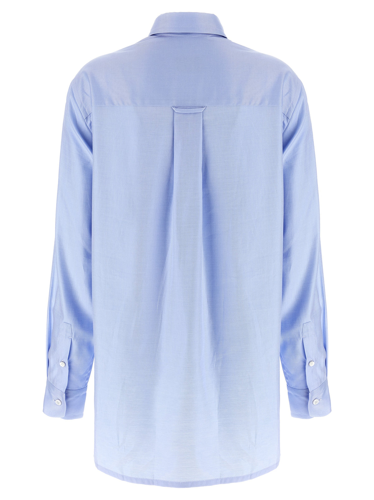 Brioni Blue Cotton Blouse