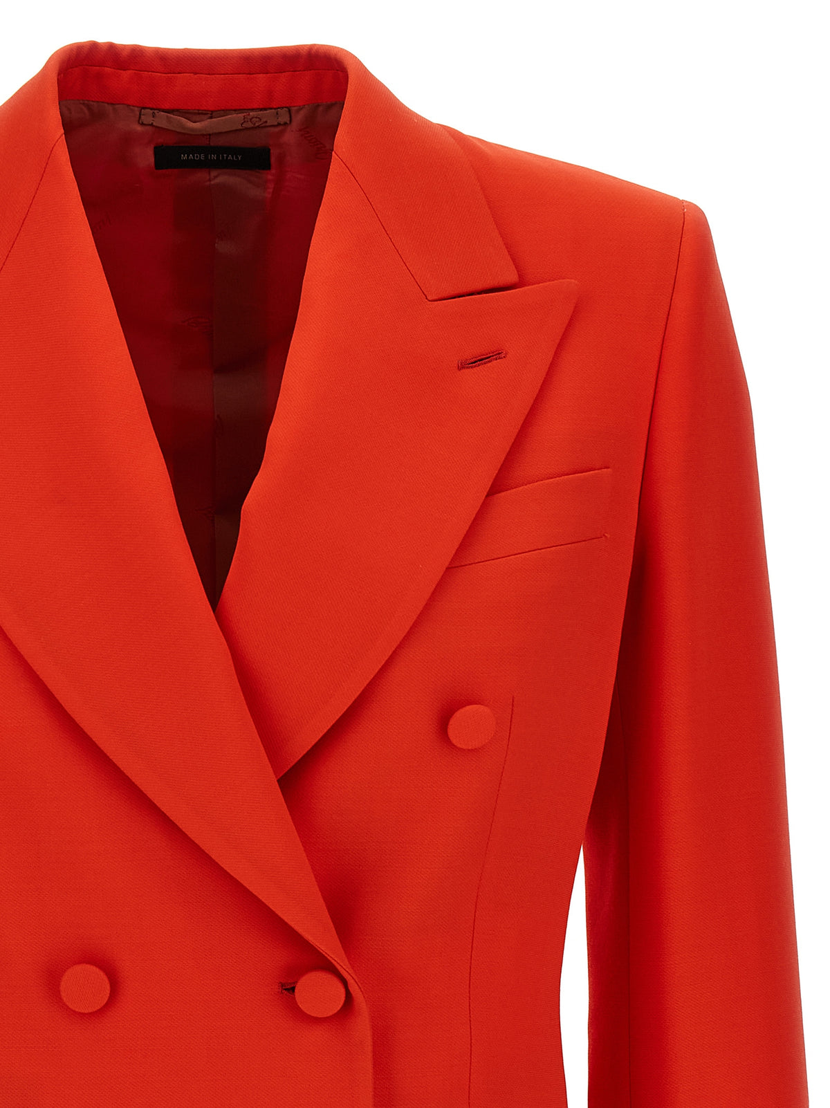Brioni Red Wool Blazer