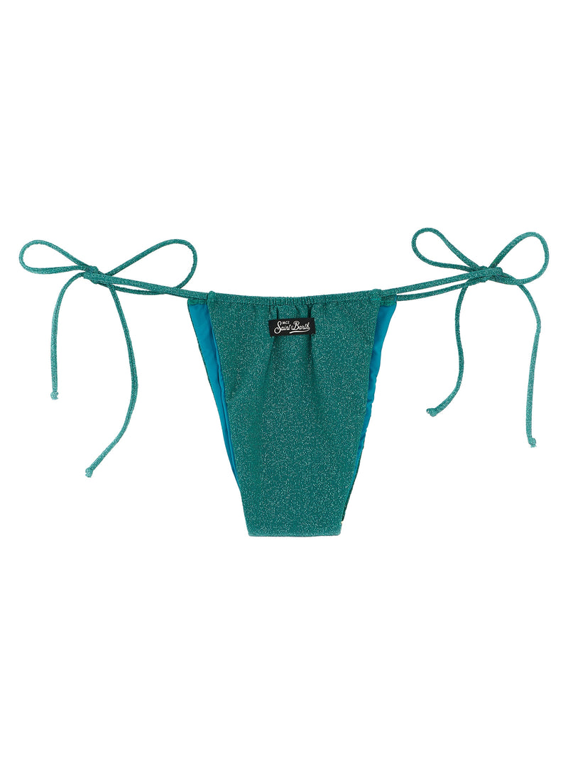 Slip de bain bicolore en viscose MC2 Saint Barth